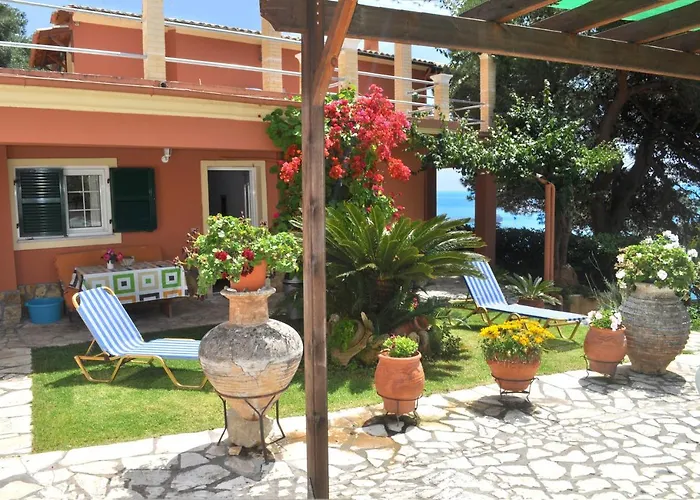 Takis On A With Private Garden And Sea View *