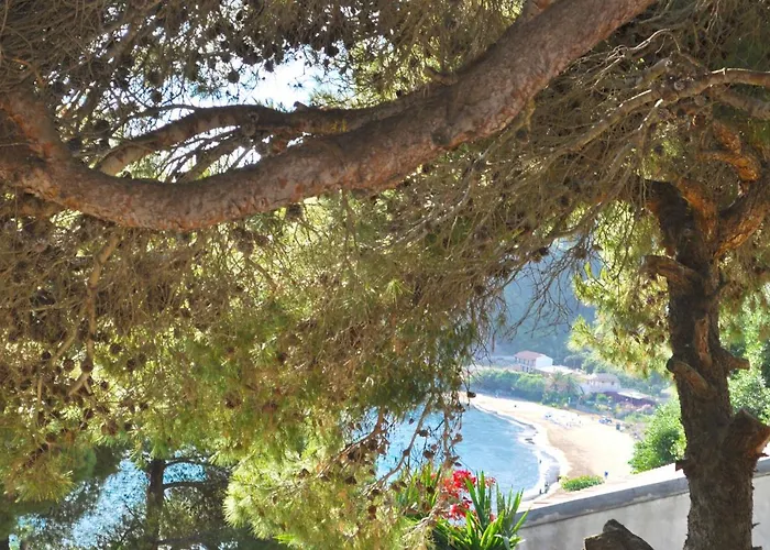 Daire Takis On A With Private Garden And Sea View *